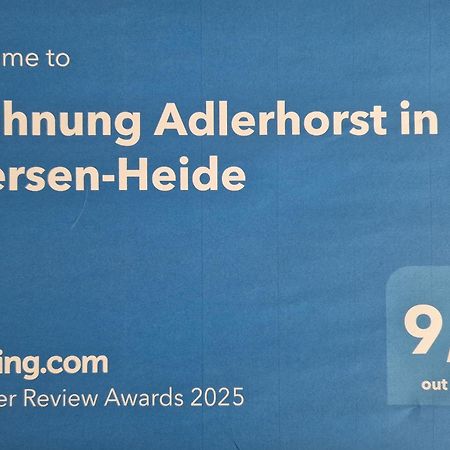 Wohnung Adlerhorst In Eversen-Heide Екстер'єр фото