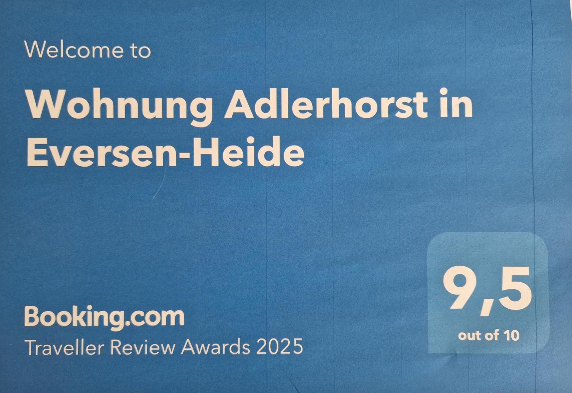 Wohnung Adlerhorst In Eversen-Heide Екстер'єр фото